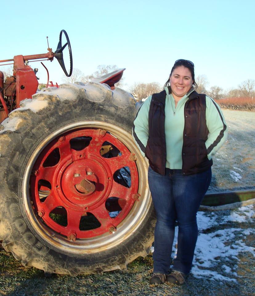 Now welcoming Laurie McBride, the new farmstand/office manager at Wickham's Fruit Farm.