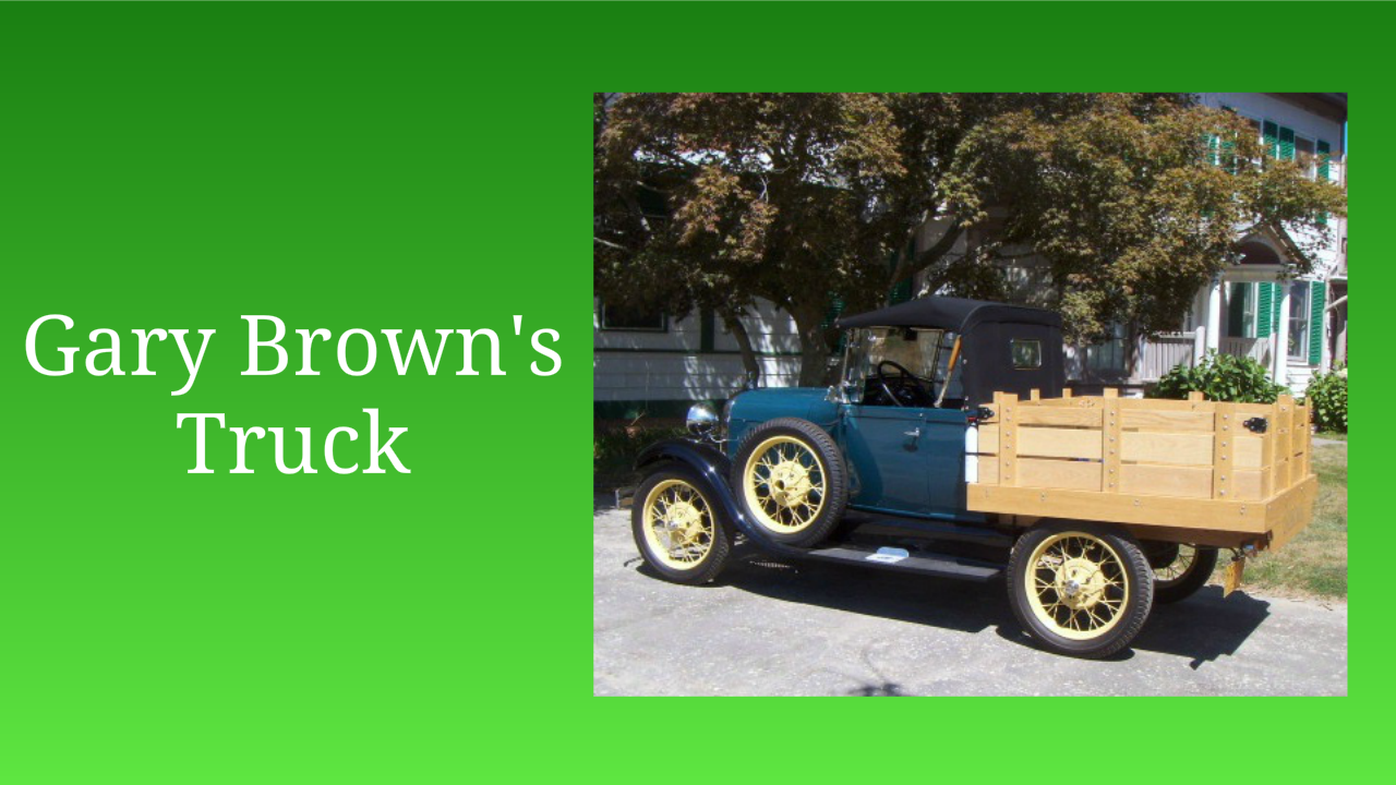 Gary Browns Truck